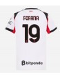Ženski Nogometna dresi replika AC Milan Youssouf Fofana #19 Gostujoči 2025-26 Kratek rokav